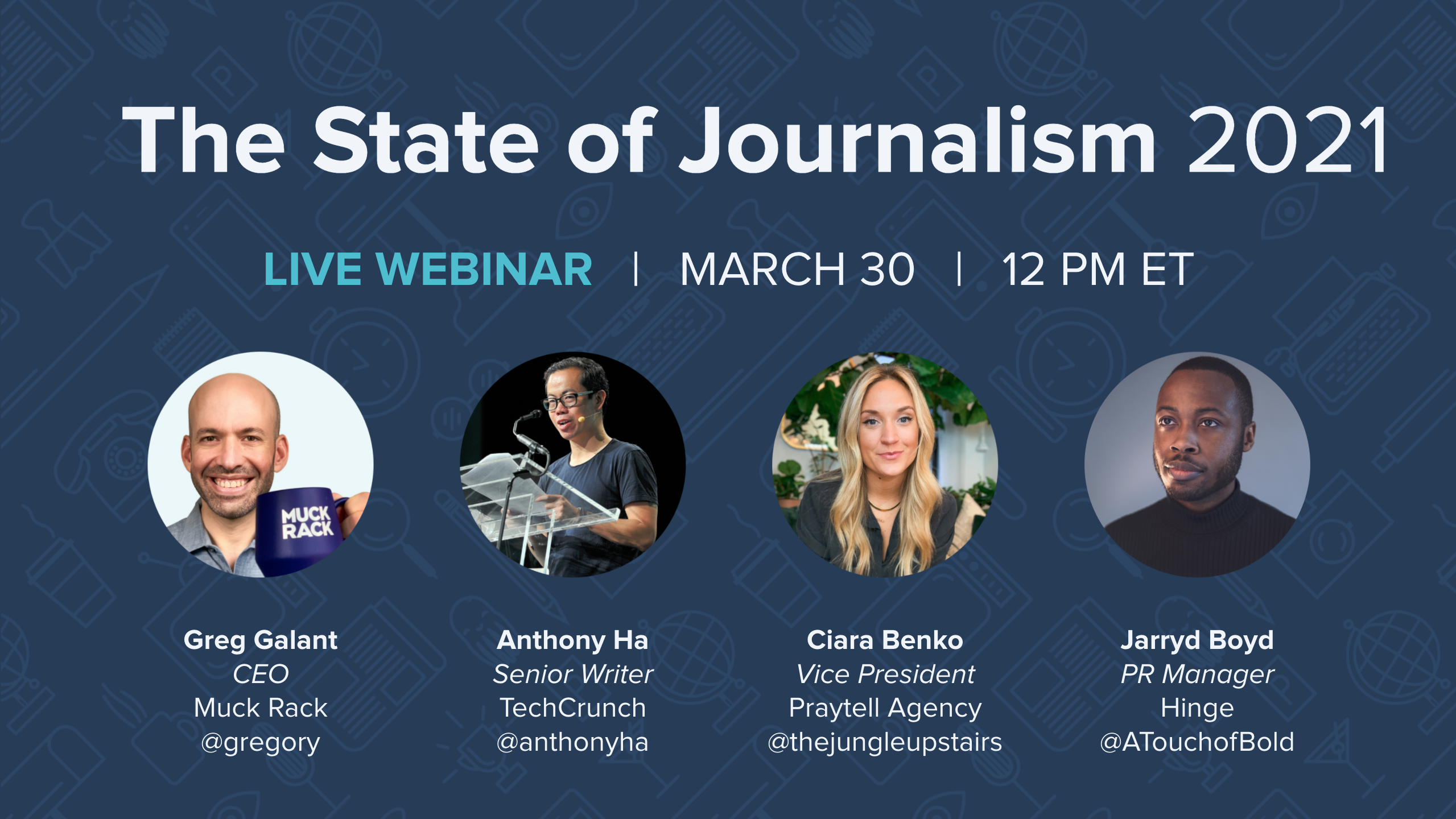 Webinar the State of Journalism in 2021